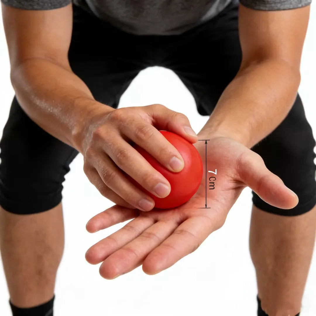 High Quality Hand Exercise Ball | Foam Round Grip for Strengthening and Rehabilitat additional angle