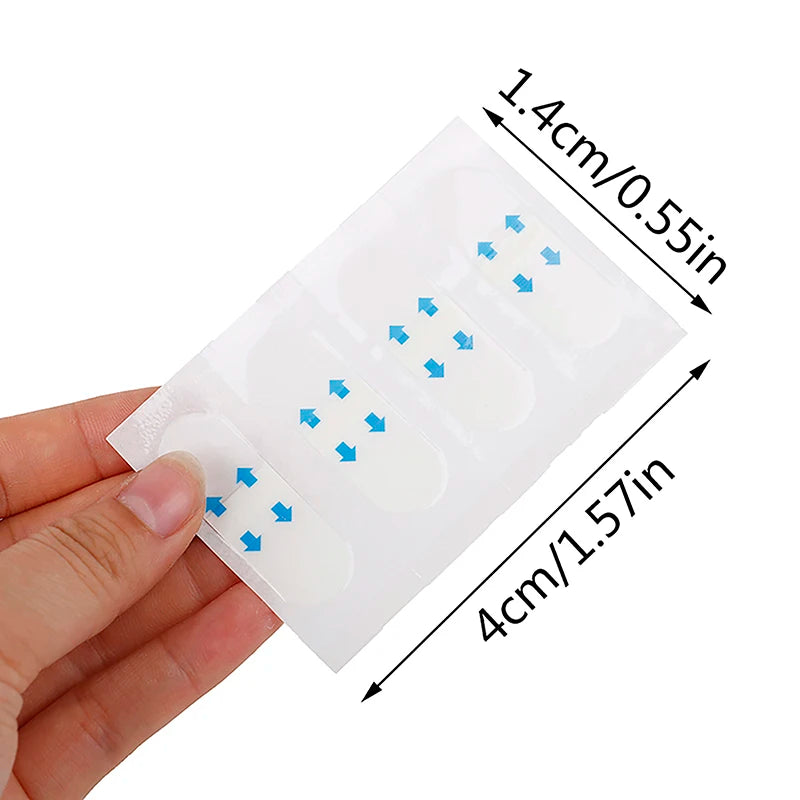 40 Pcs Waterproof V Face Lifting Tape | Invisible Breathable Face Sticker for Insta additional angle