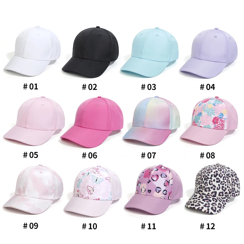Mother Kids Baseball Caps for Girls Accessories Summer Child Girl Sun Hat Sports Trav lifestyle view