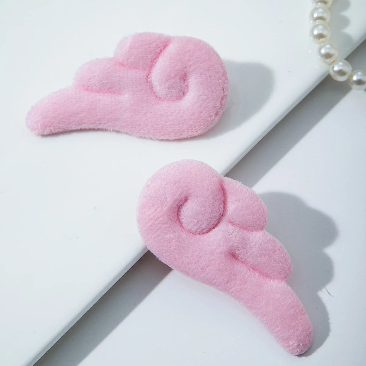 2Pcs/20Pcs 5cm Angel Wings Super Cute Angel Wing Plush Hairpin Girl Hair Clip Accessories Barrettes Hairgrip Headdress Headwear