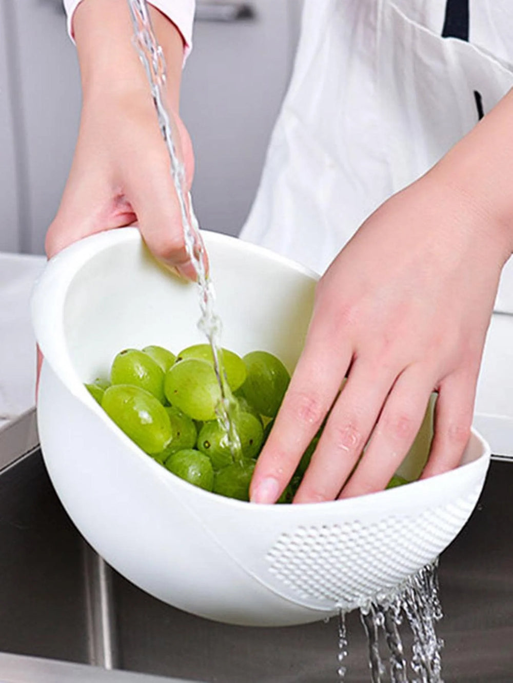 Basket Fruit Bowl Washing Drain Basket detail view