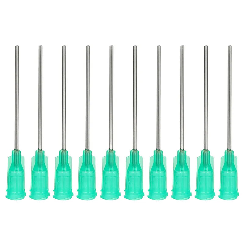 10Pcs Liquid Dispenser Syringe Blunt Needle Tips | Stainless Steel Glue Dispensing detail view