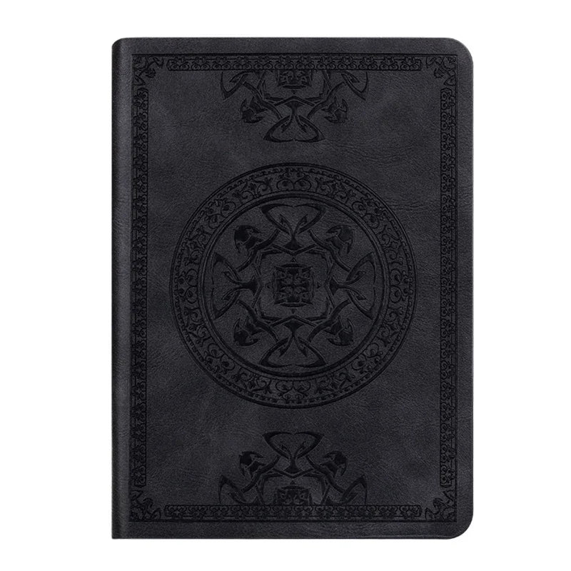 Vintage Leather Notebook – Portable Diary and Journal (A6 Size)