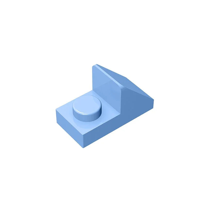 Gobricks GDS-832 Slope 45 2x1 with 2/3 Cutout | Compatible Building Block for DIY close-up view