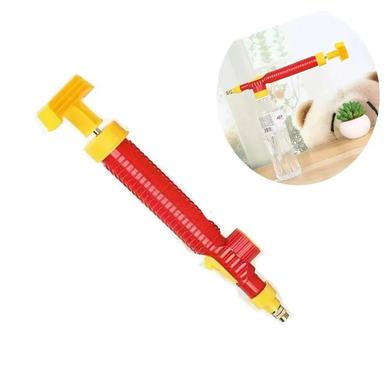 Sprayer Adjustable Drink Bottle Spray Head Nozzle Garden Watering Tool Sprayer Agricul close-up view