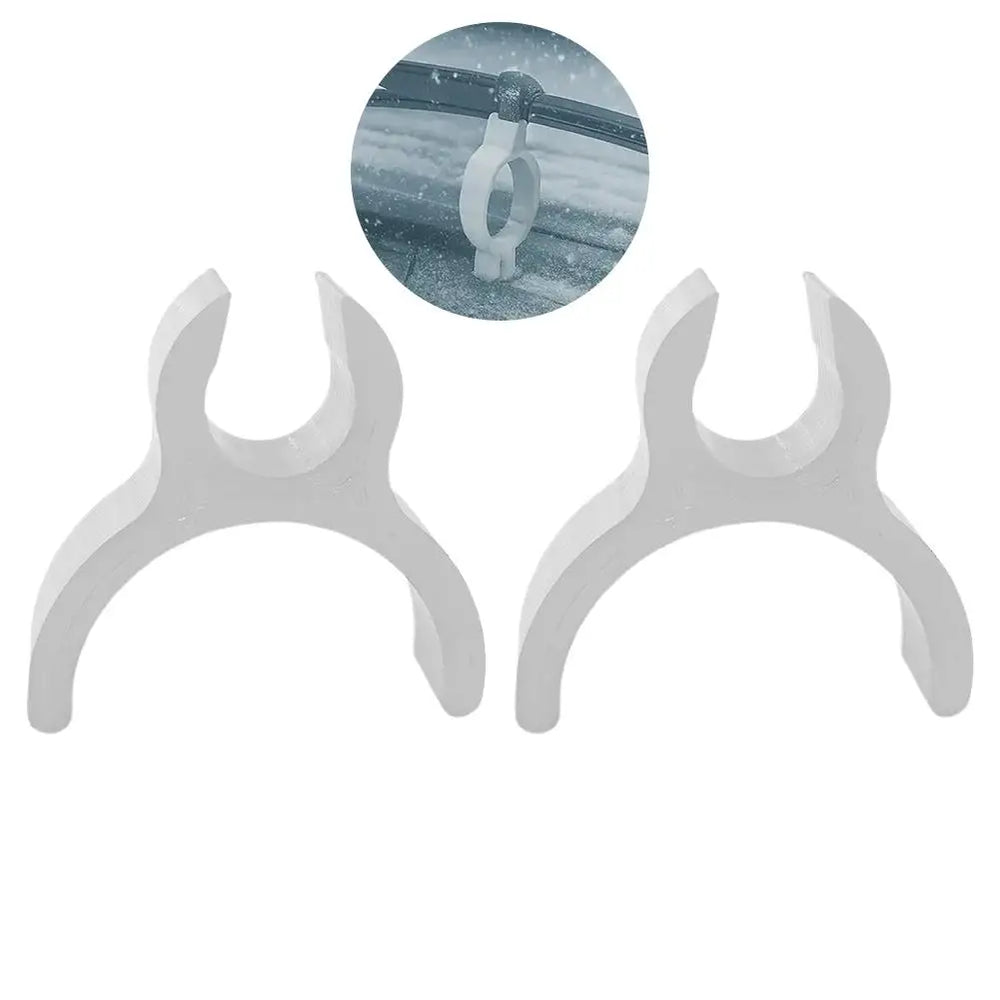 2Pcs Car Wiper Anti Freeze Bracket Wiper Snow Defence Protective Rack Winter Anti Sli alternate view