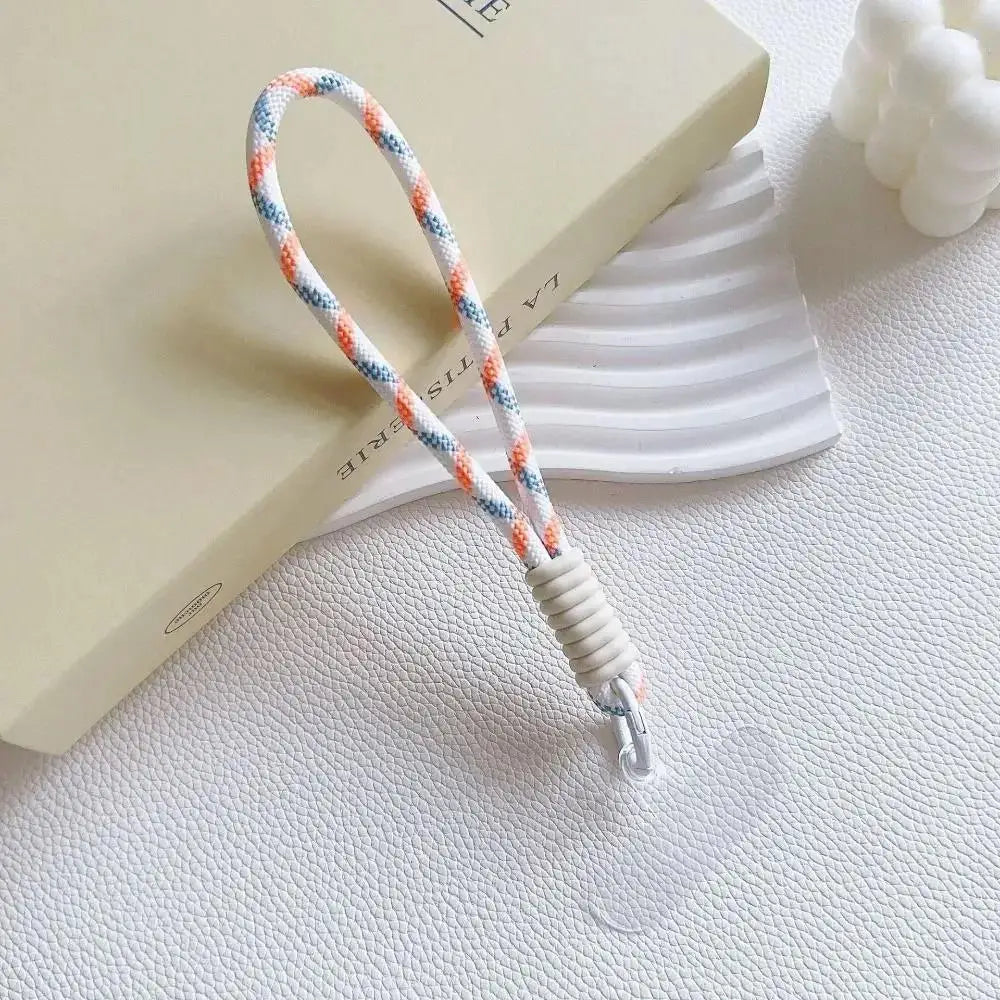 1Pc Universal Mobile Phone Lanyard Strap Detachable Anti Fall Hanging Xyun Ring Cord w close-up view