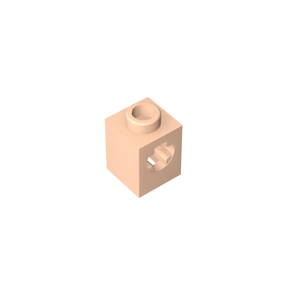 Gobricks GDS-2196 Technical Brick 1 x 1 with Axle Hole | Building Block for Lego lifestyle view