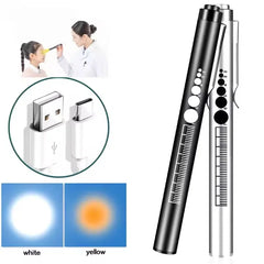 Mini Portable Penlight LED Flashlight | USB Rechargeable Medical and Outdoor Torch