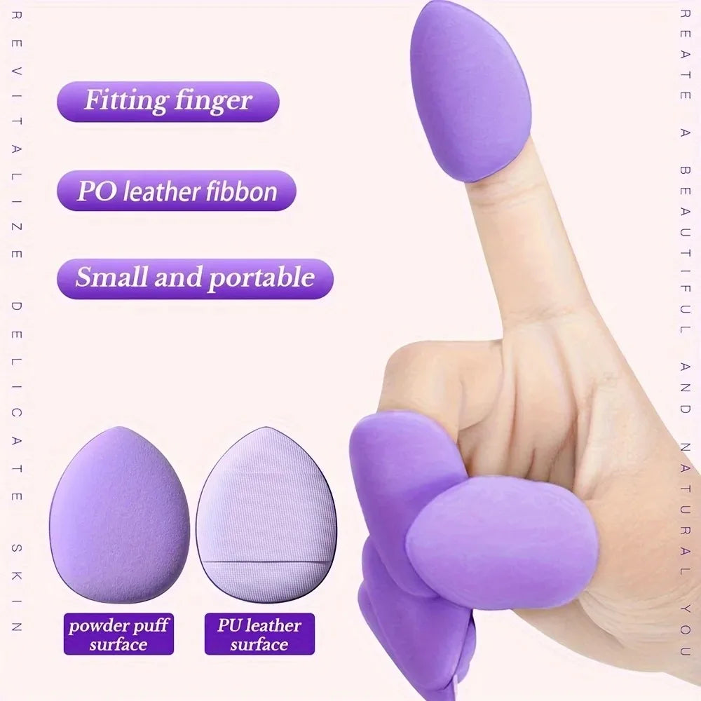 12Pcs Professional Makeup Sponge Set | Soft, Gentle, Multi-Purpose Tools for Flawless close-up view