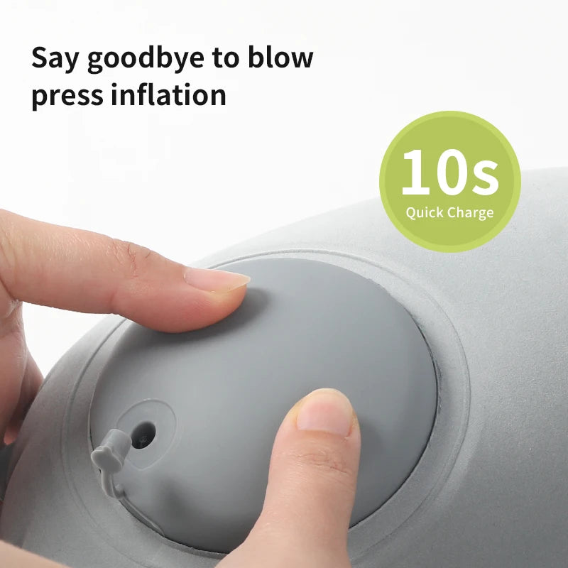 Ergonomic Inflatable Neck Pillow | Balanced Support for Travel detail view