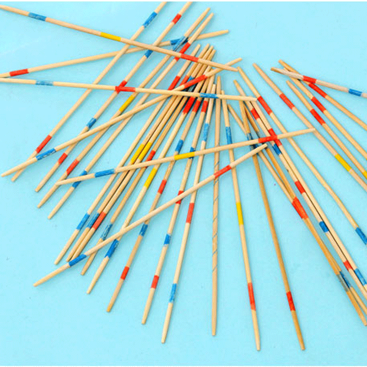 Wooden Pick-Up Sticks Game – Classic Educational Multiplayer Toy - Onlytenbucks.com