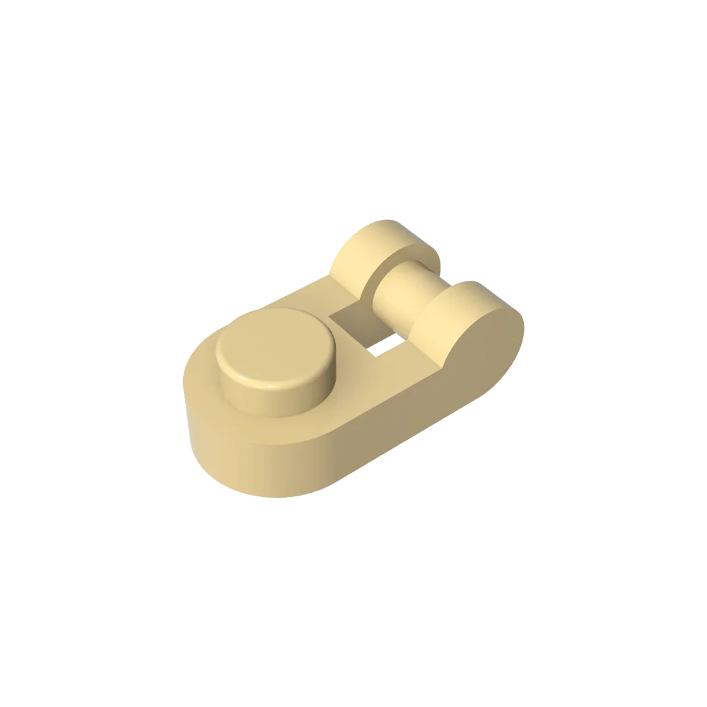 Gobricks GDS-1290 Plate Special 1 x 1 Rounded with Handle | Compatible Building Blo additional angle