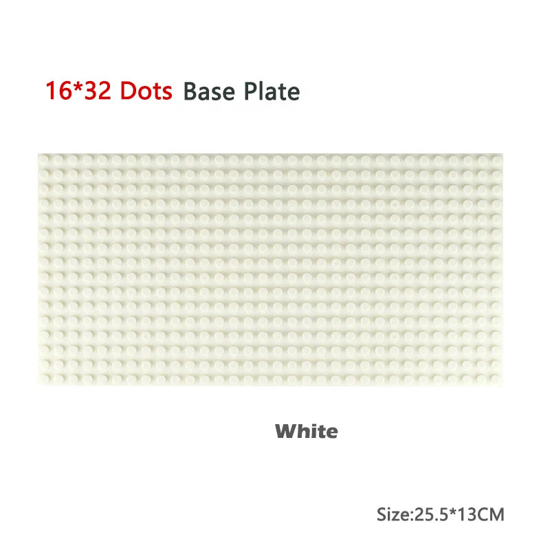 Classic Building Block Baseplates | 3-Pack Compatible Base Plates for Creative Constr alternate view