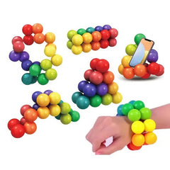 3D Rotating Sensory Fidget Toy | Stress Relief & Educational Color Ball Game alternate view