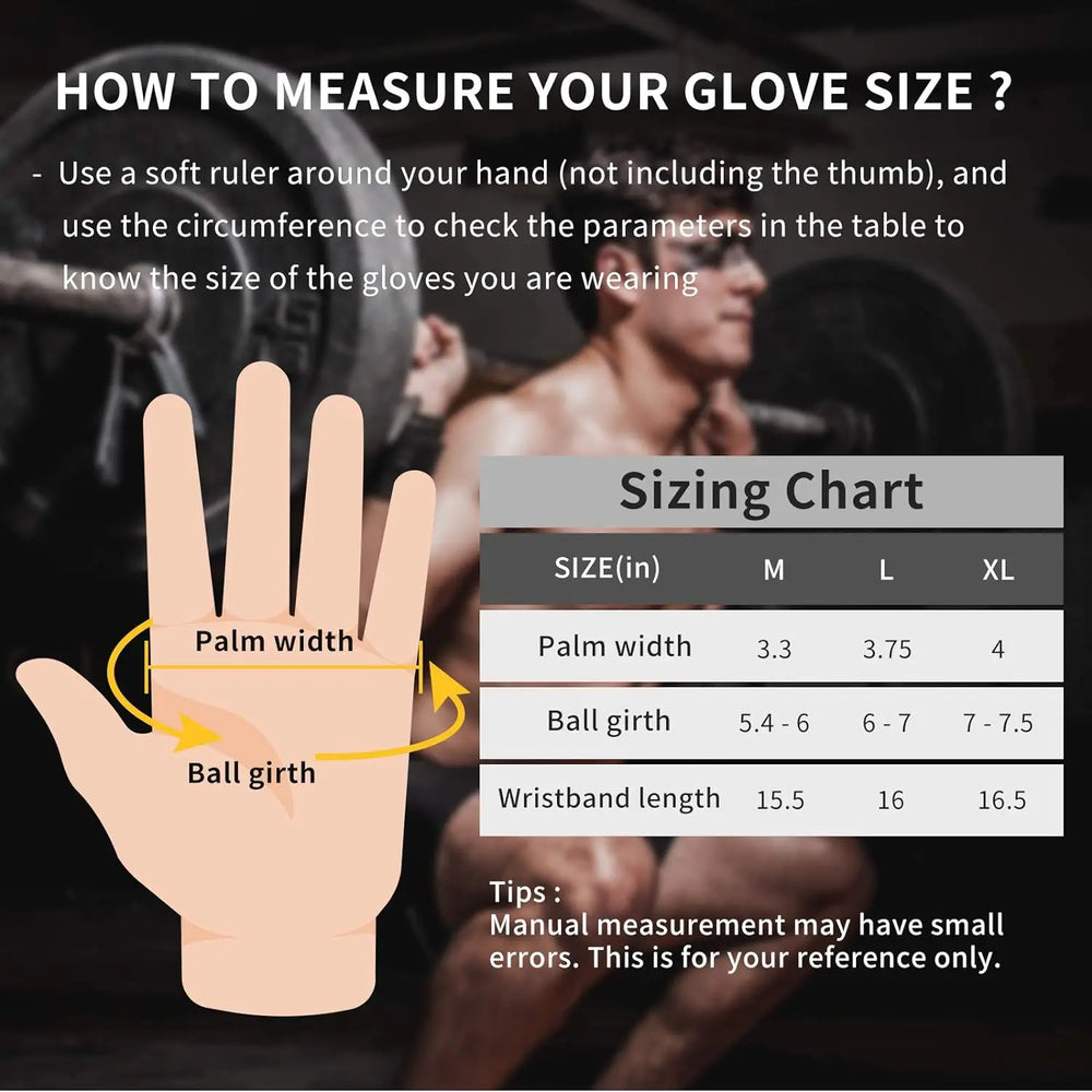 Gym Gloves for Men Women | Fitness Weight Lifting Gloves with Wrist Support close-up view