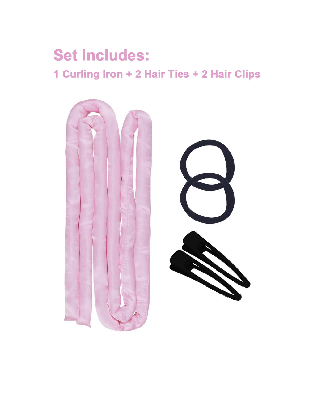 1.6-Meter Extended Lazy Curling Iron With Fine Waves No Heat Or Damage To Hair Sponge lifestyle view
