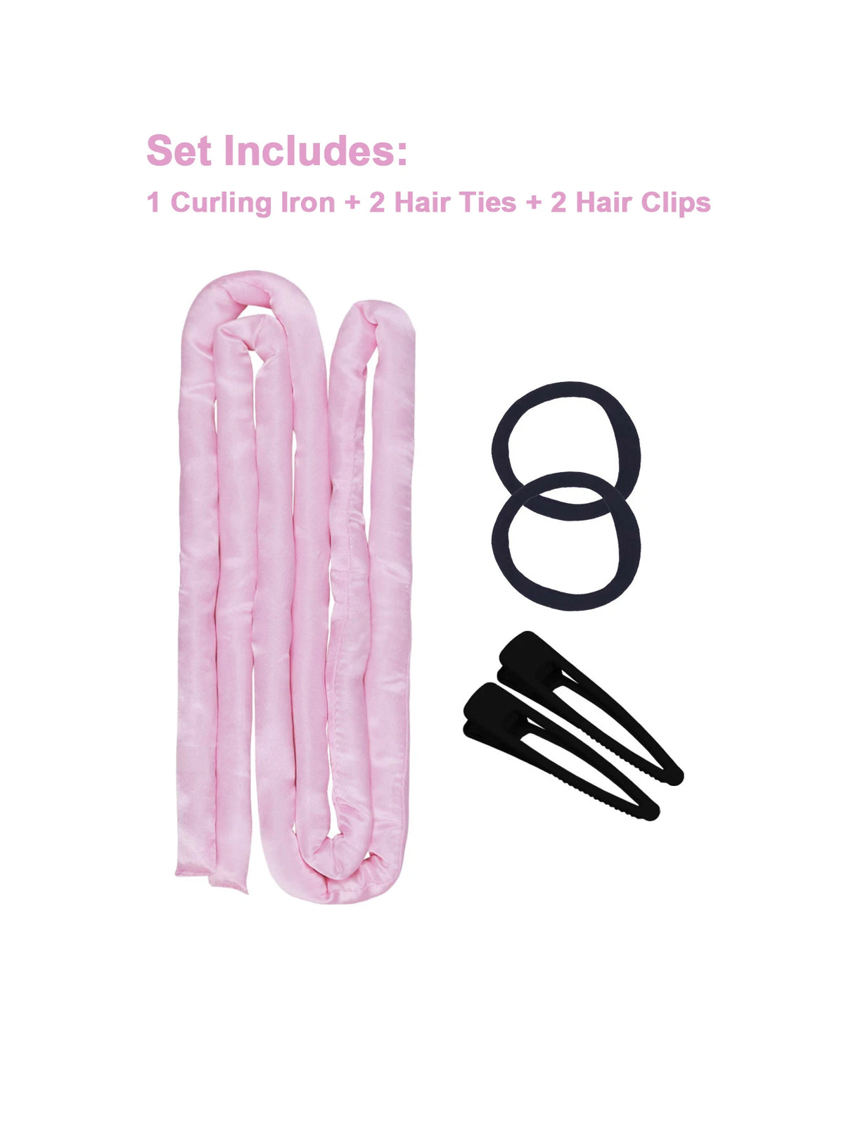 1.6-Meter Extended Lazy Curling Iron With Fine Waves No Heat Or Damage To Hair Sponge lifestyle view
