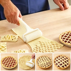 Lattice Pizza Cutter Wheel | Pastry Roller for Wellington and Baking