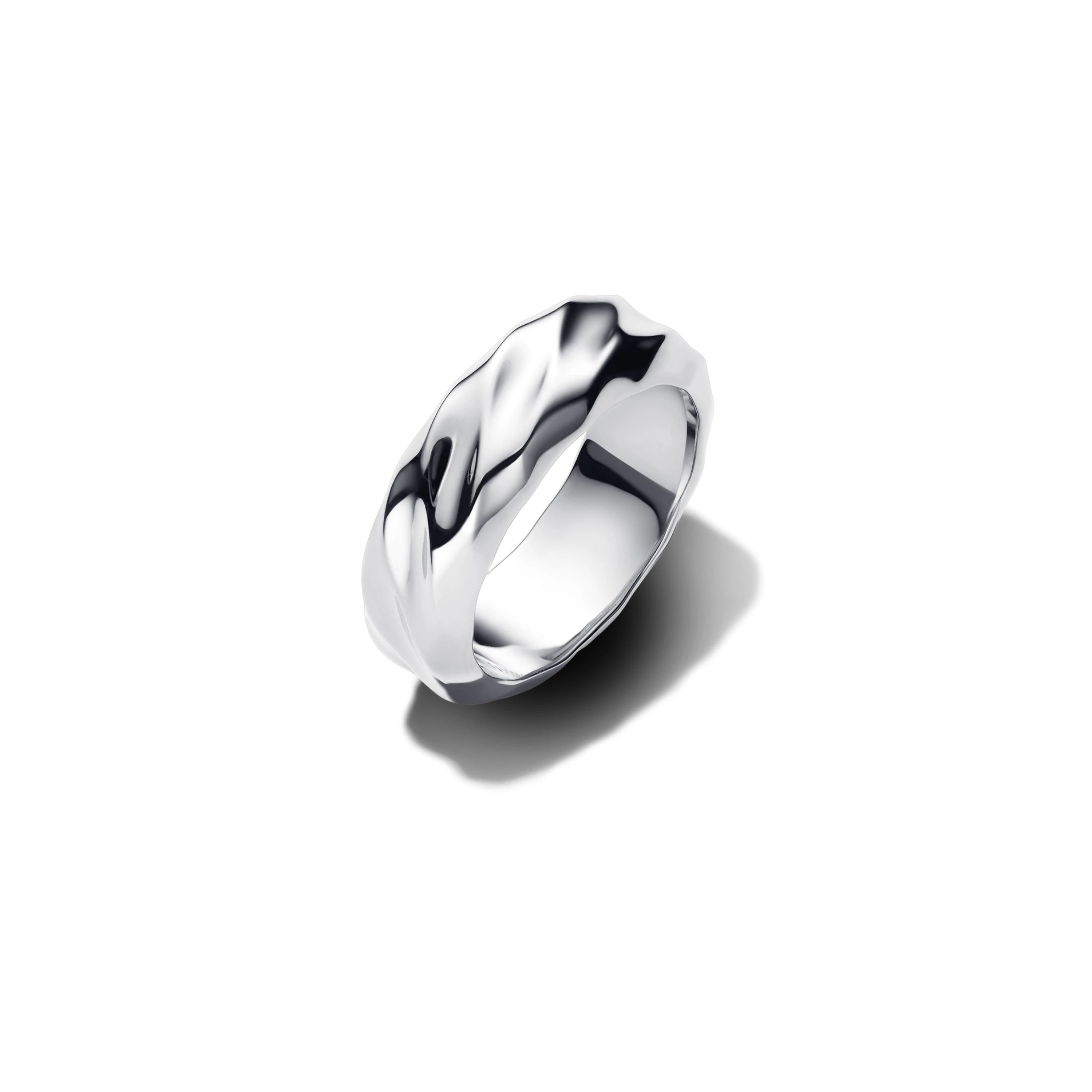 925 Sterling Silber Snoopy Weihnachtsring | Rosa Diamant Orchideen-Schmuck
