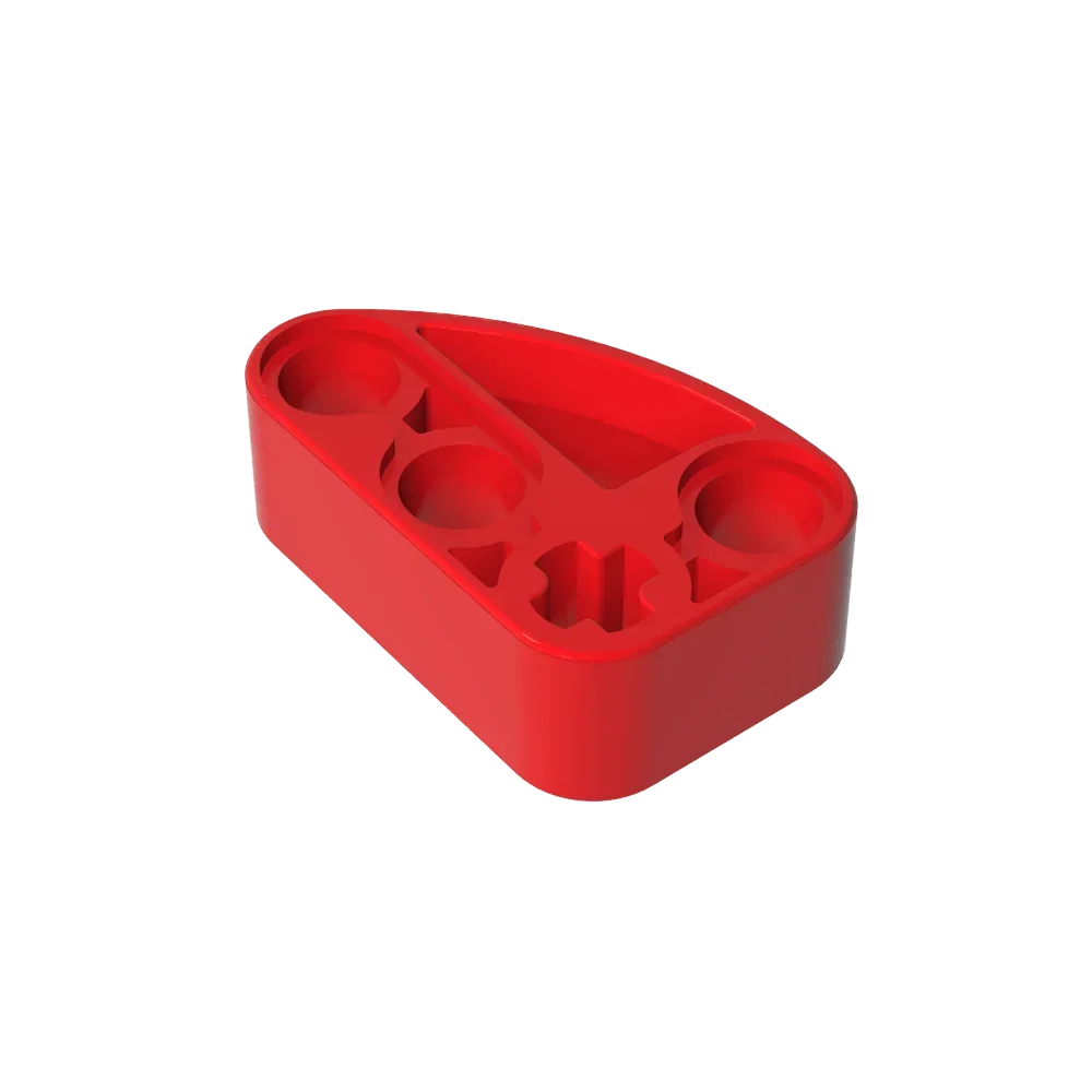 Gobricks GDS-2016 Technical Beam 2 x 3 L-Shape with Quarter Ellipse Thick | Building Blo detail view
