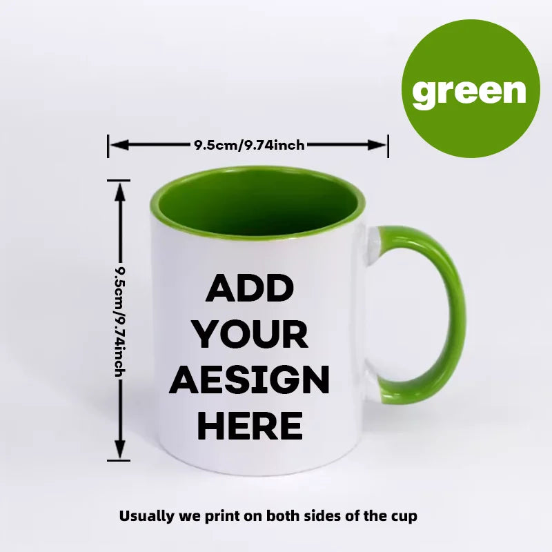 Custom Coffee Mug with Photo and Text | Personalized Gift Idea additional angle