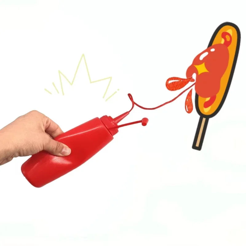 Fake Ketchup Prank Bottle | Realistic Squirt Toy Gag Gift alternate view