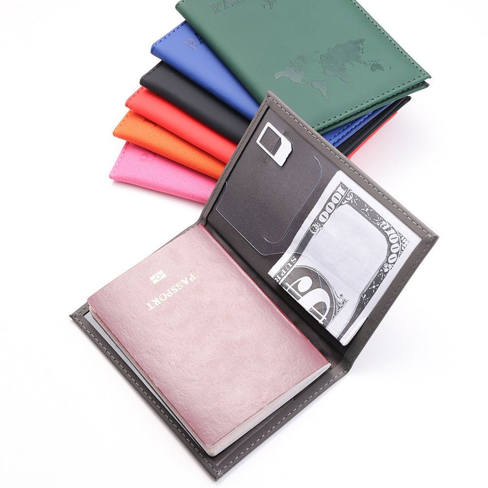 RFID Vintage PU Leather Passport Holder – Multi-Function Travel Wallet - Onlytenbucks.com