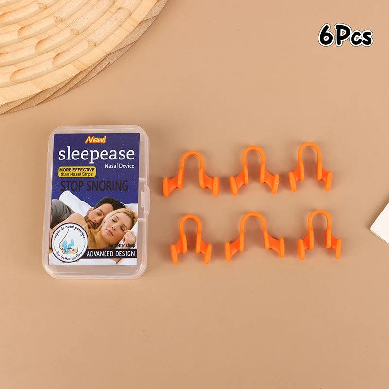 Anti Snore Nasal Dilator | Silicone Nose Clip for Better Sleep lifestyle view