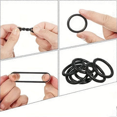 Rubber O Ring Set | 200/225pc Nitrile Seal Gasket Repair Kit close-up view