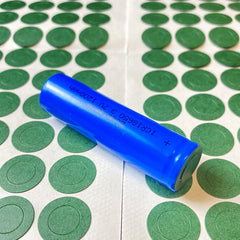 18650 21700 32650 Li-ion Battery Insulation Gasket | Barley Paper Cell Hollow Insulating detail view