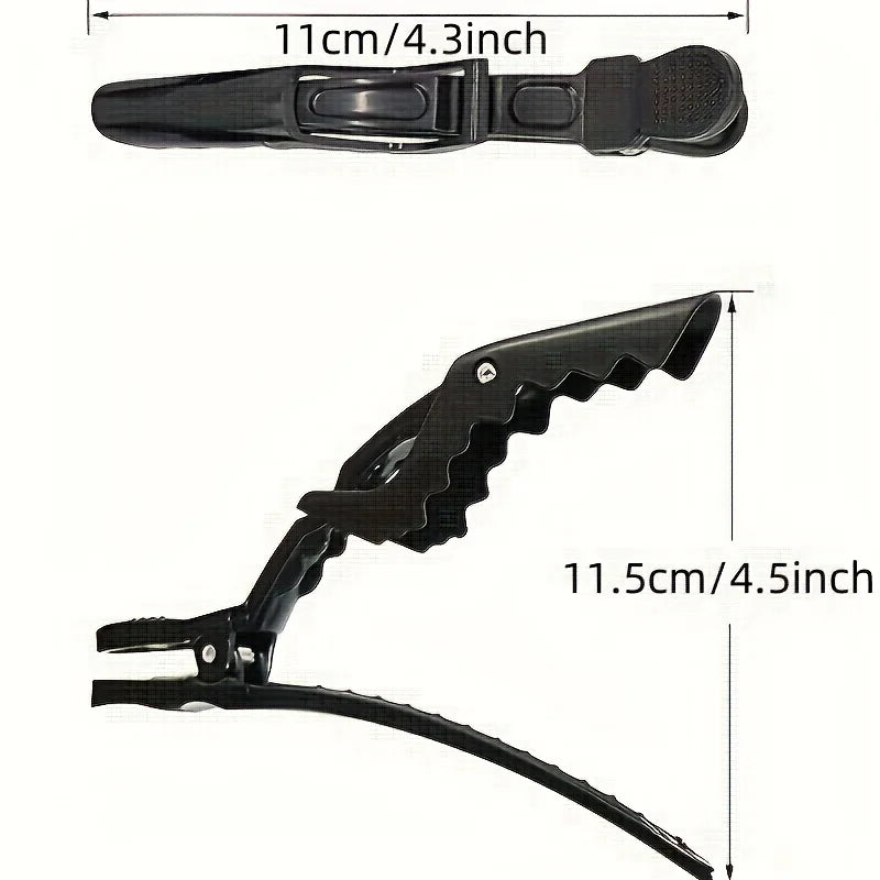 12-Piece Hair Clip for Styling - Wide-Toothed Double-Hinged Design, Professional Salo alternate view
