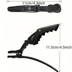 12-Piece Hair Clip for Styling - Wide-Toothed Double-Hinged Design, Professional Salo alternate view