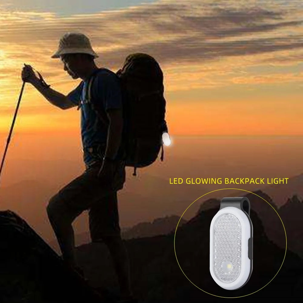 PL300 LED Clip on Running Light | Safety Warning Lamp for Night Running additional angle