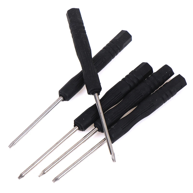 5Pcs Precision Torx Screwdriver Set T2 T3 T4 T5 T6 | Black Steel Mobile Phone Repai additional angle