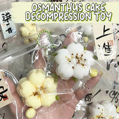 Cute Simulation Flower Cake Squishy Toy Mochi Pinching Toy Squeeze Stress Relief Toys Slow Rebound D