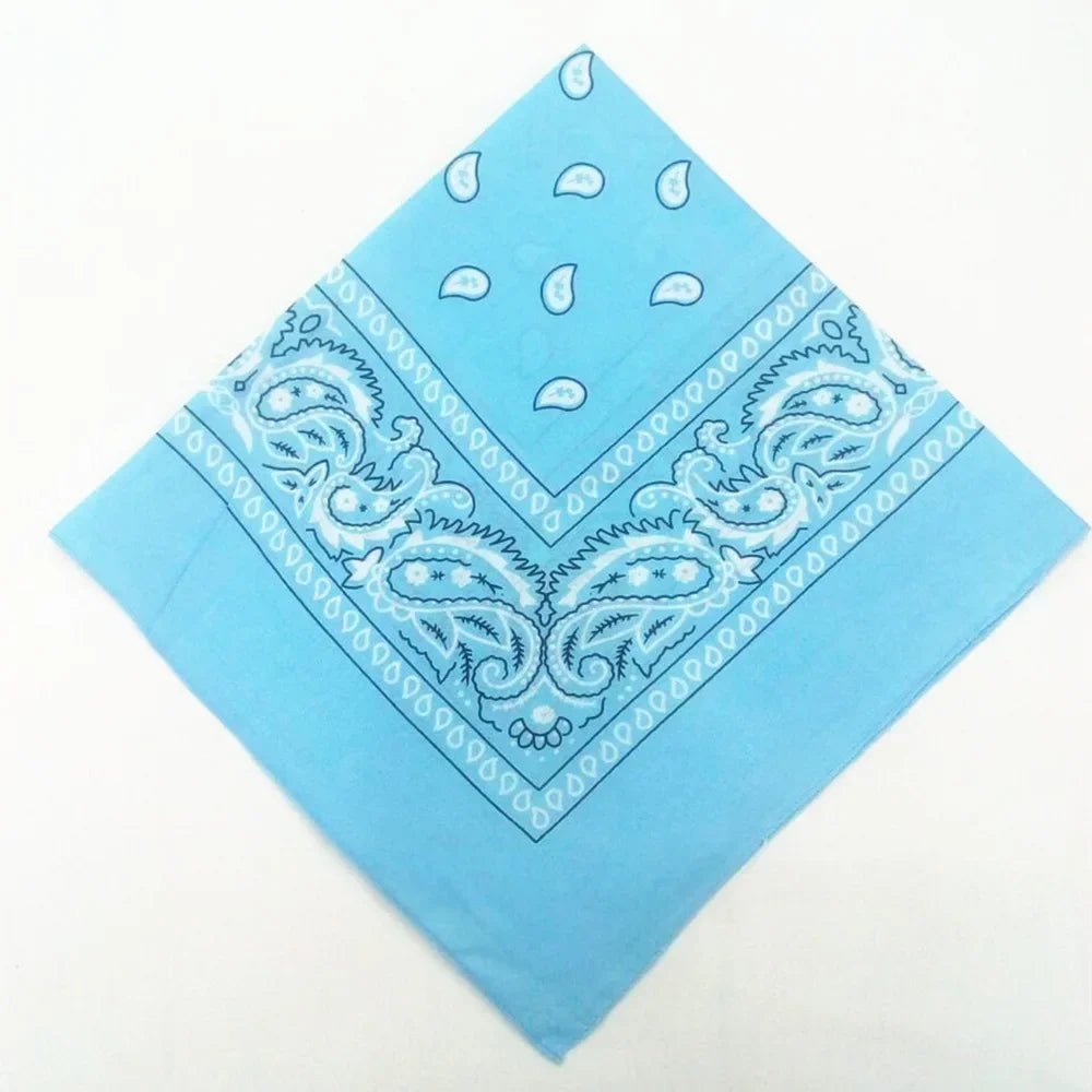 55cm*55cm Outdoor Sports Bandana Scarf Face Mask Riding Camping Cycling Headscarf Tube close-up view