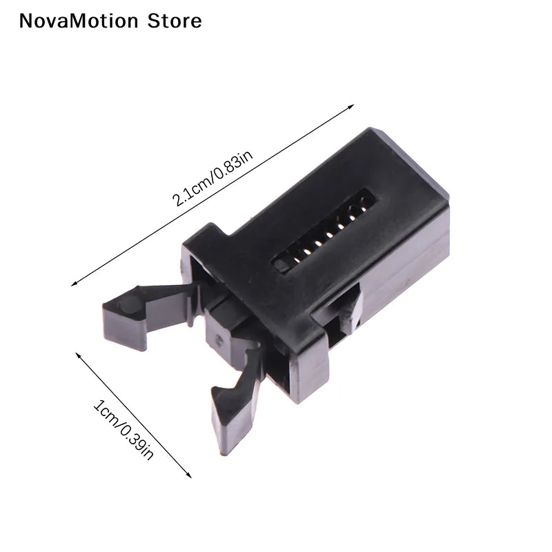 Trash Can Self-Locking Latch 10 Pcs Black White additional angle
