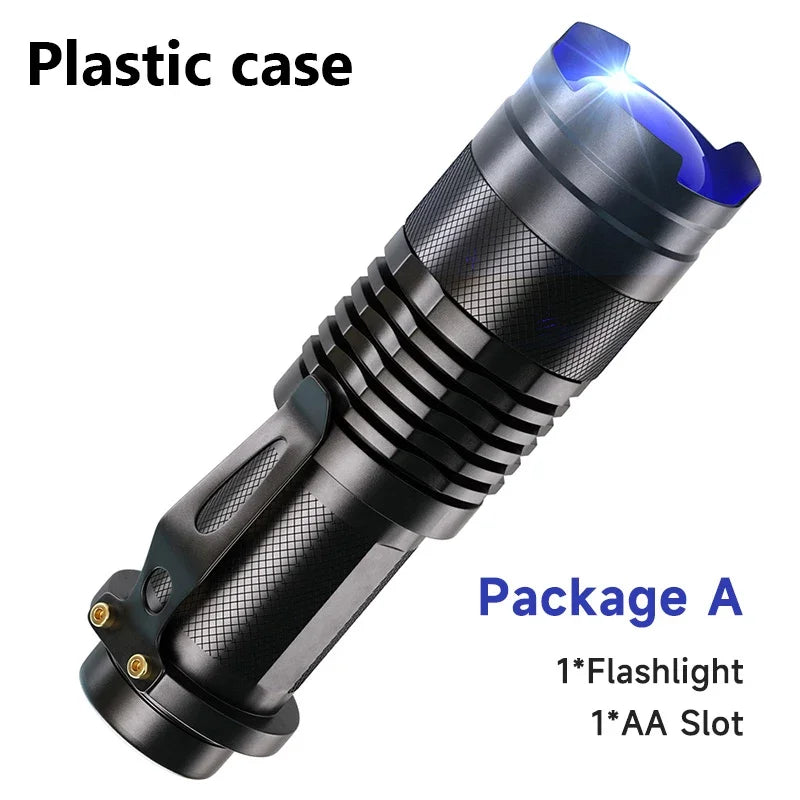 UV LED Flashlight 395nm Blacklight | Portable Pet Urine Detector & Scorpion Finder detail view
