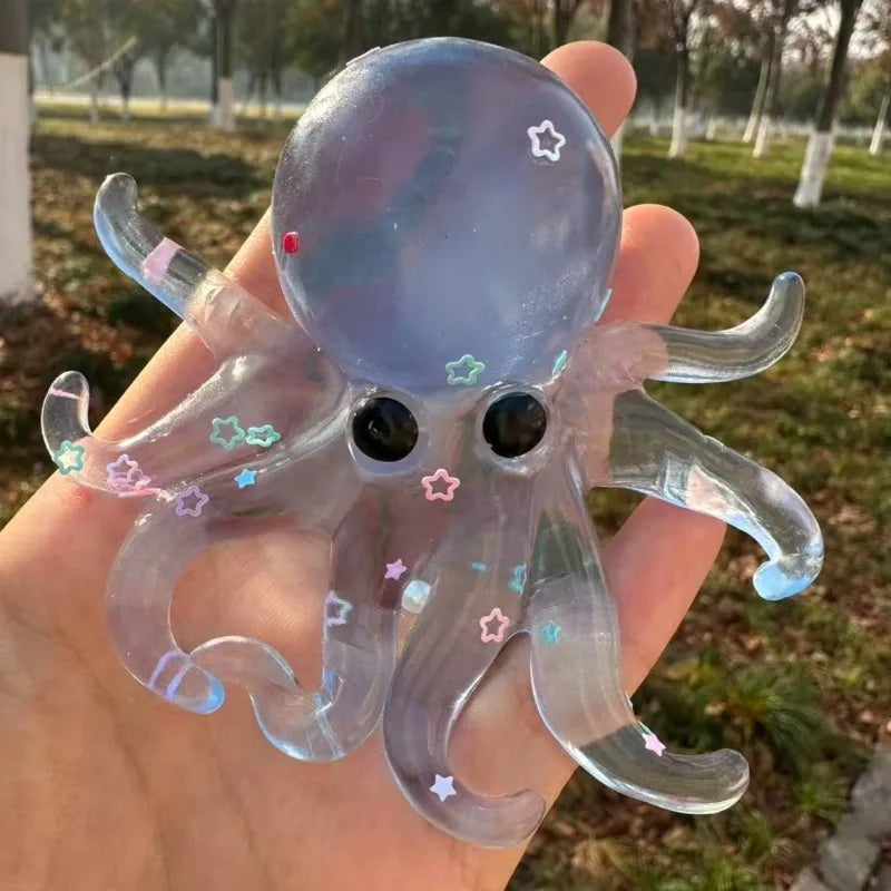 Squishy Ocean Octopus Squeeze Fidget Toy Simulation Stress Relief Slow Rebound Toy Ca alternate view
