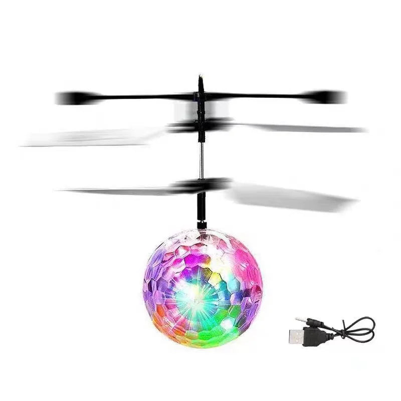 Unique Toy Gesture-controlled Colorful Luminous Crystal Ball Pendant Children's Uniqu alternate view