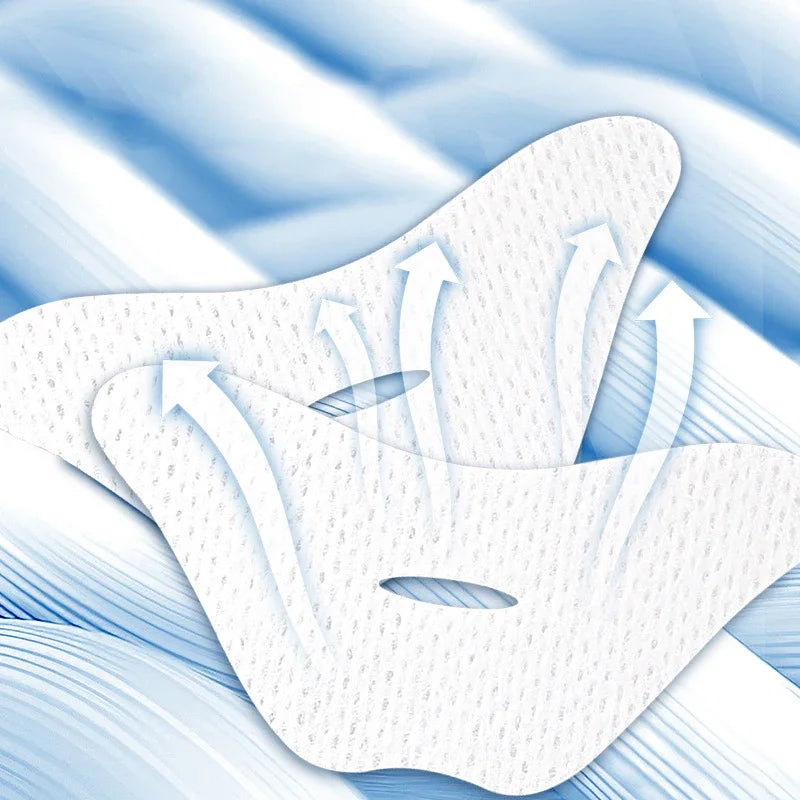 30Pcs Anti-Snoring Mouth Strips for Night Sleep | Lip Nose Breathing Aid close-up view