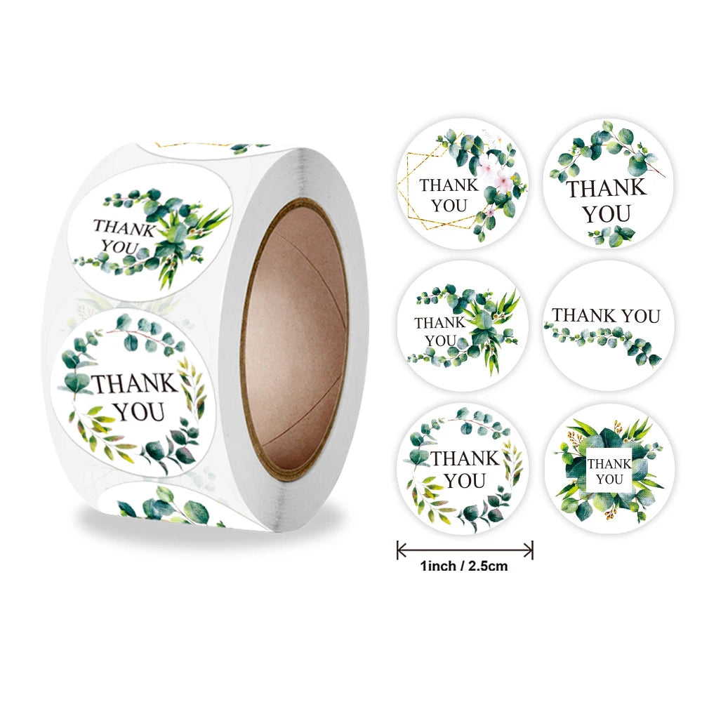 500pcs handmade with Love Stickers Baking label wedding sticker party label decorat additional angle