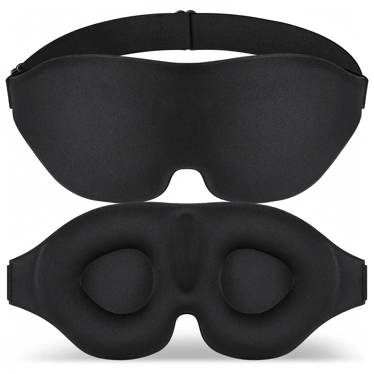 3D Contoured Sleep Mask | Light Blocking Eye Cover for Men and Women additional angle