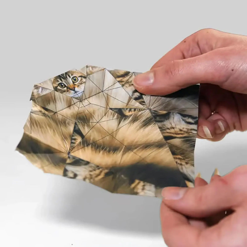 DIY Origami Paper Set | 50 Sheets Animal Craft Kit close-up view