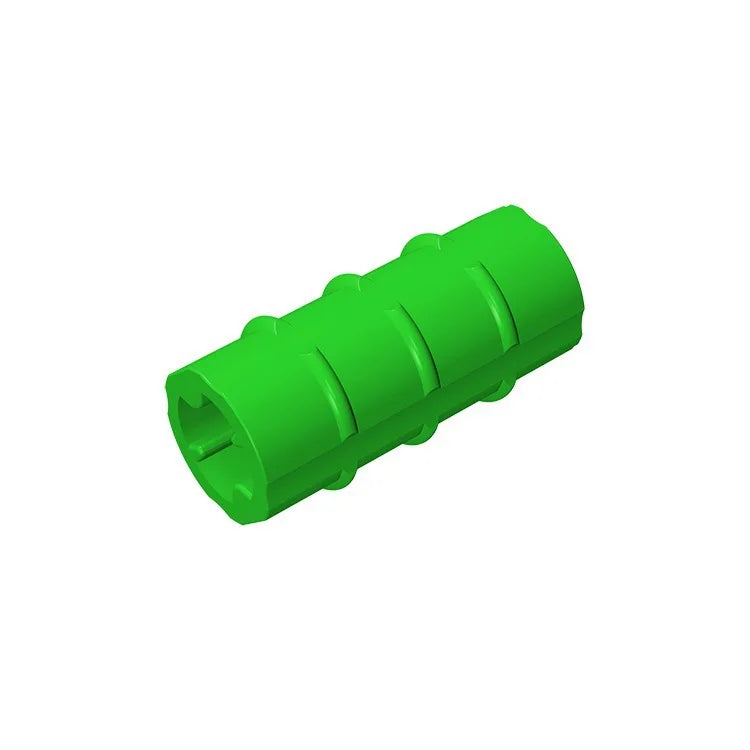 Gobricks Cross Axle Extension M 3 Ribs | Compatible Technical Building Block Connecto alternate view