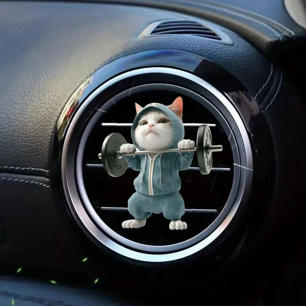 Car Cat Air Freshener Diffuser Car Air Outlet Perfume Clips Air Outlet Aroma Diffuser alternate view