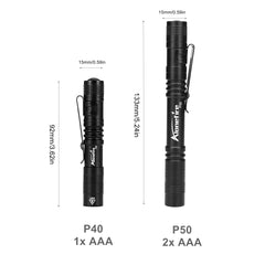 3W XPE LED Mini Penlight Flashlight | Portable Torch for Outdoor Fishing Hiking and E alternate view
