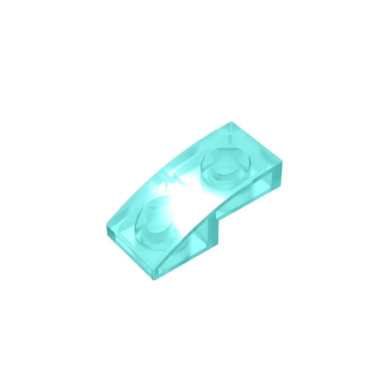 Gobricks GDS-795 Slope, Curved 2 x 1 Inverted | Compatible Building Block for DIY P additional angle