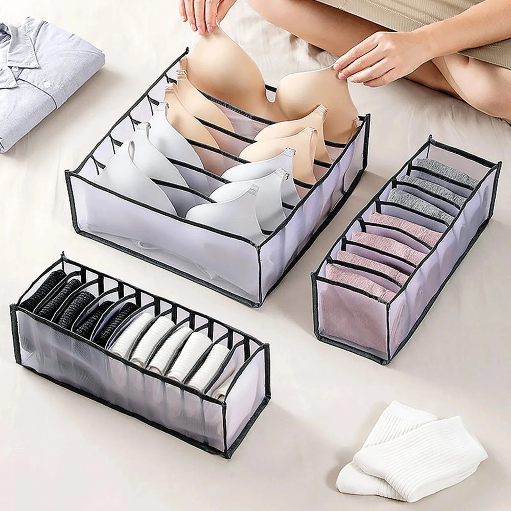 Jeans Organization Storage Box | Closet Drawer Organizer for Pants and Clothing alternate view